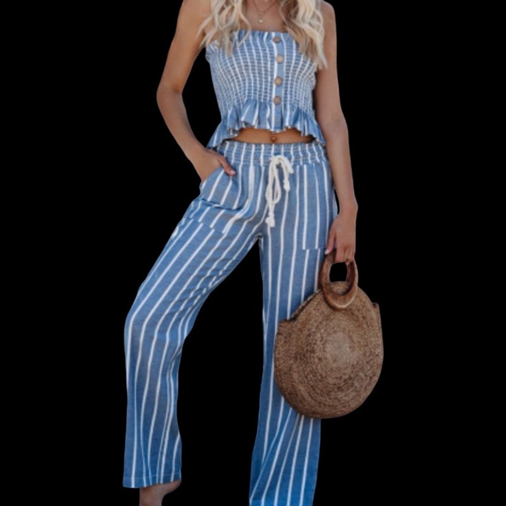 2 piece top and pant set - Picture 3 of 12